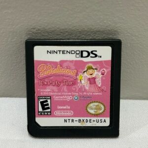 Nintendo DS Pinkalicious It’s Party Time – Pink and White Label NO CASE
